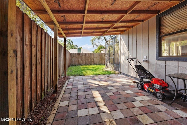 view of patio