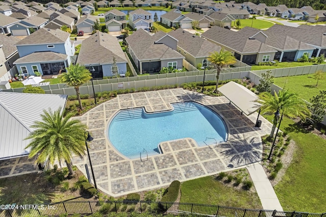 7716 Merchants Way, Jacksonville, FL 32222 - pool featuring a residential view and fence
