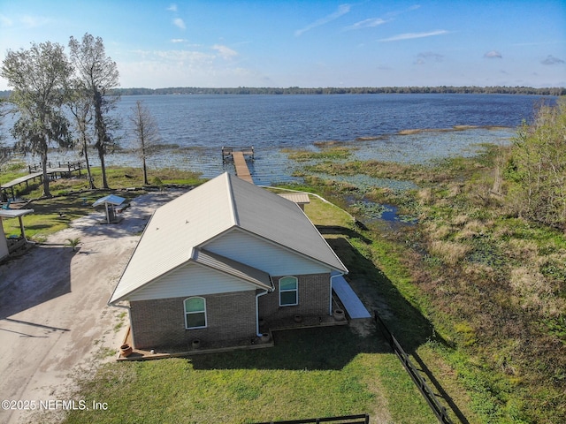 6664 SW 160th St, Starke, FL 32091 - view of subject property with a large body of water