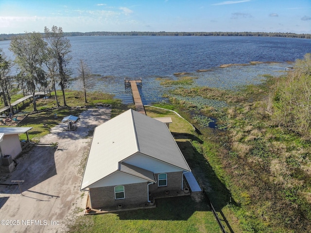 6664 SW 160th St, Starke, FL 32091 - view of subject property with a nearby body of water