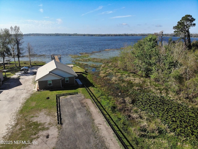 6664 SW 160th St, Starke, FL 32091 - aerial view of a nearby body of water