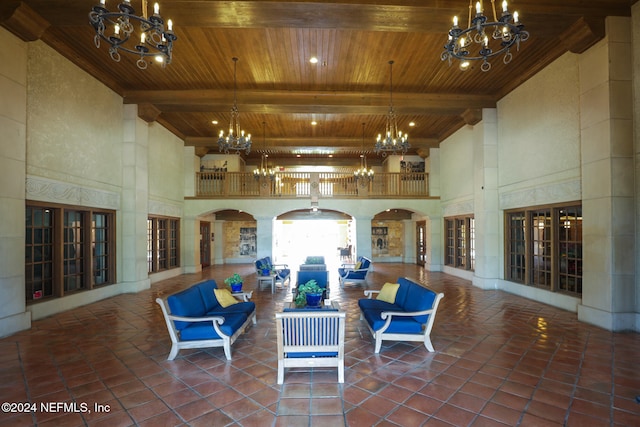 view of community lobby