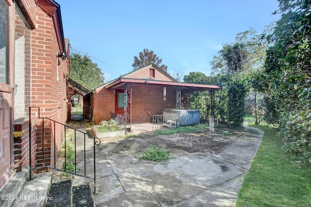 view of patio