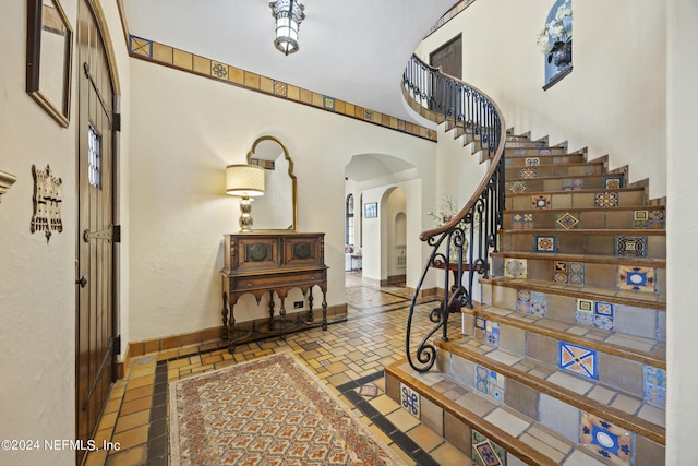 view of entrance foyer