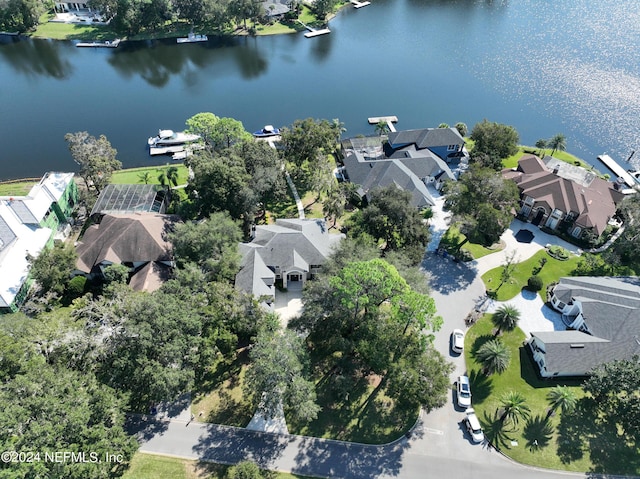 13601 Emerald Cove Ct, Jacksonville, FL 32225 - drone / aerial view featuring a residential view and a water view