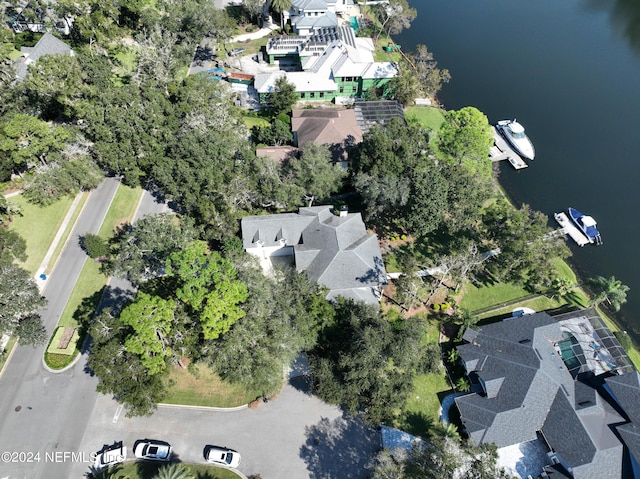 13601 Emerald Cove Ct, Jacksonville, FL 32225 - birds eye view of property featuring a residential view and a water view