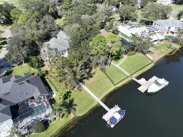 13601 Emerald Cove Ct, Jacksonville, FL 32225 - drone / aerial view featuring a residential view and a water view