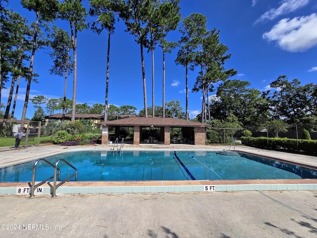 view of swimming pool