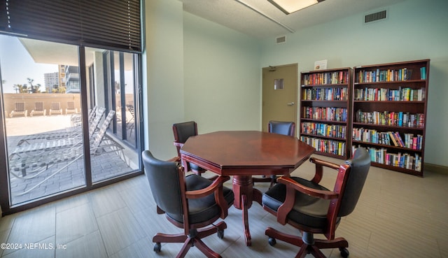 view of dining space