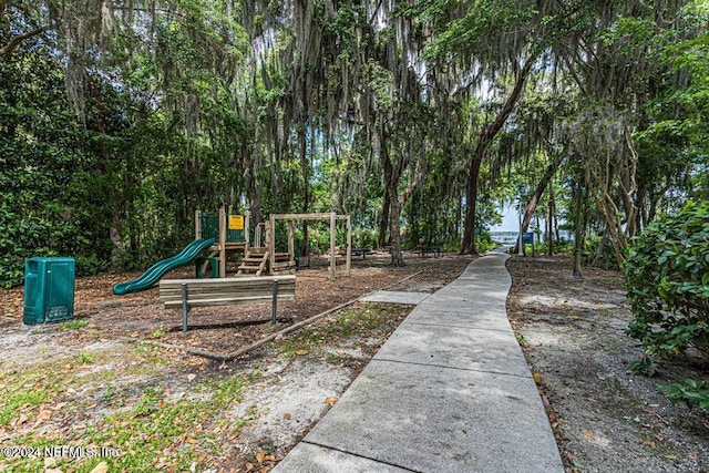 view of playground