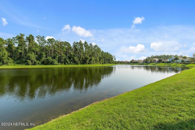 property view of water