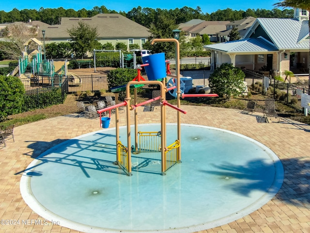 view of jungle gym