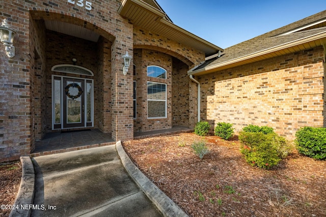 view of property entrance