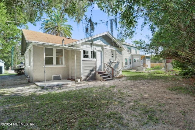 view of rear view of property