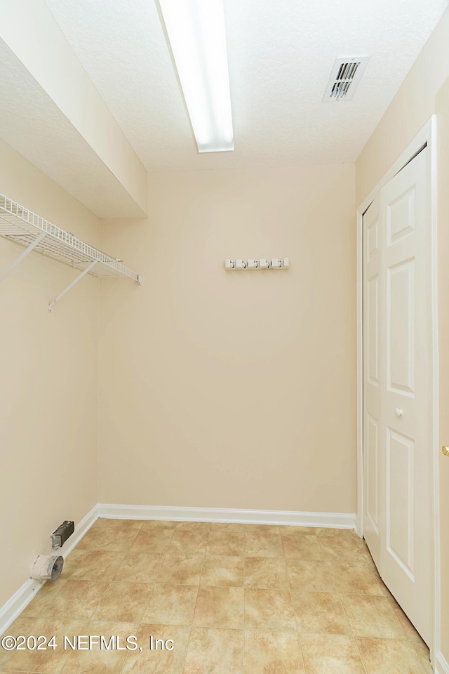 view of clothes washing area