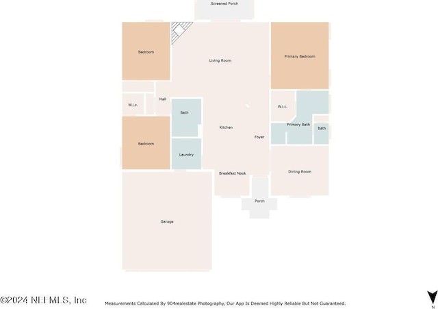 4021 Savannah Glen Blvd, Orange Park, FL 32073 - floor plan