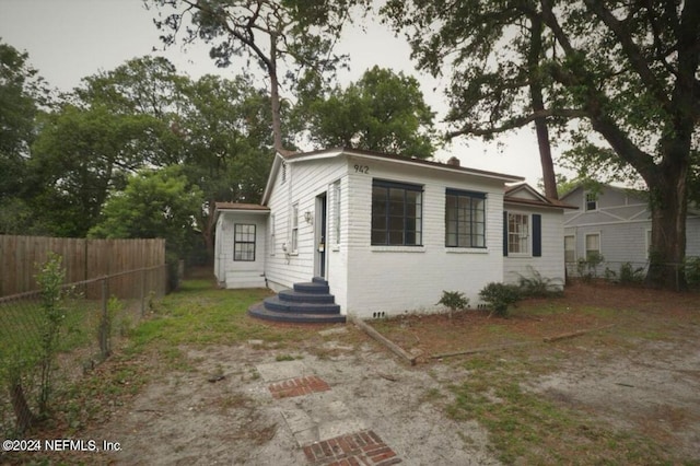 view of back of house