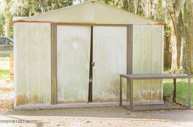 762 N Walnut St, Starke, FL 32091 - view of shed