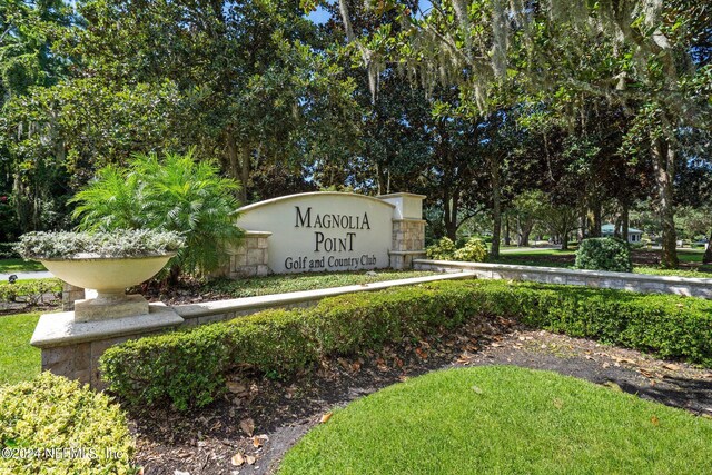 3605 Oglebay Dr, Green Cove Springs, FL 32043 - view of community / neighborhood sign