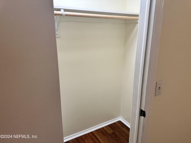 view of closet