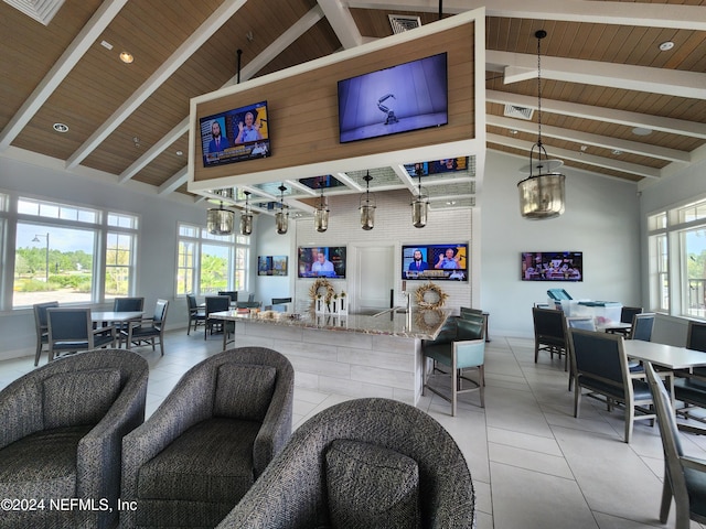 view of community lobby