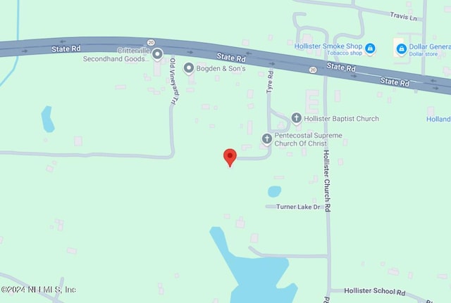 117 Tyre Rd, Palatka, FL 32177 - map of property location