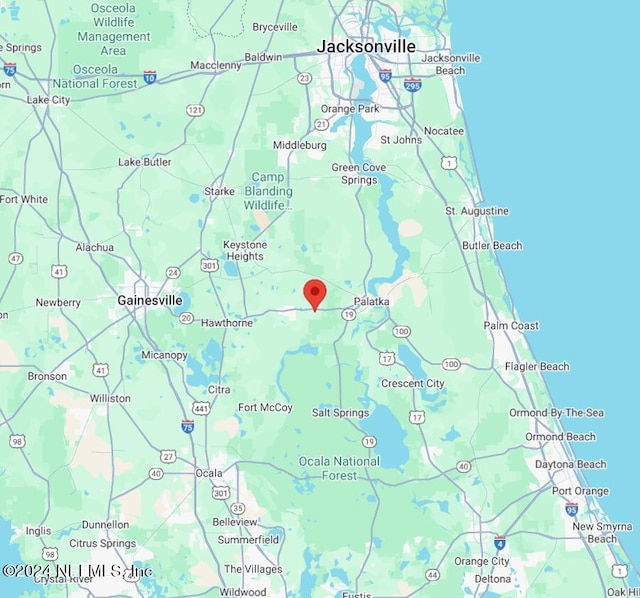 117 Tyre Rd, Palatka, FL 32177 - map of property location