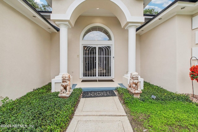 view of property entrance