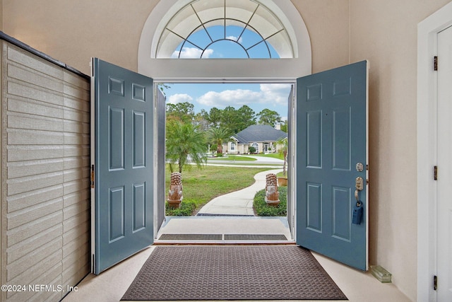 view of entryway