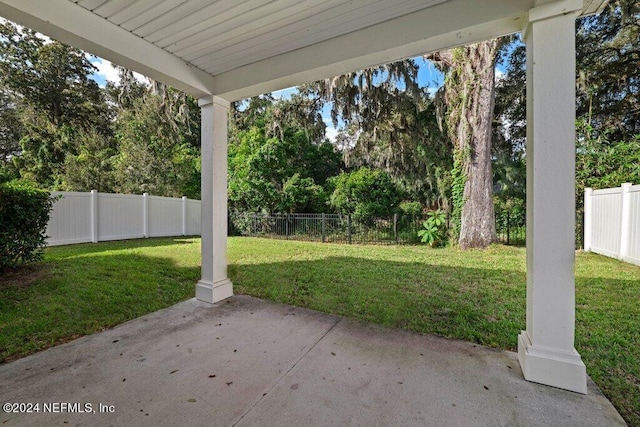 view of patio