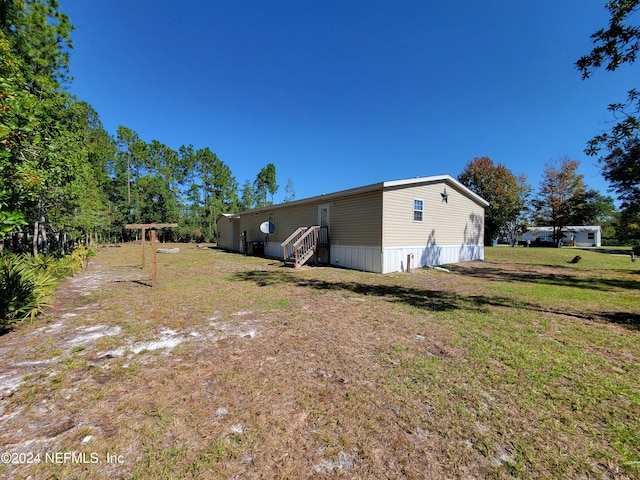 view of side of home