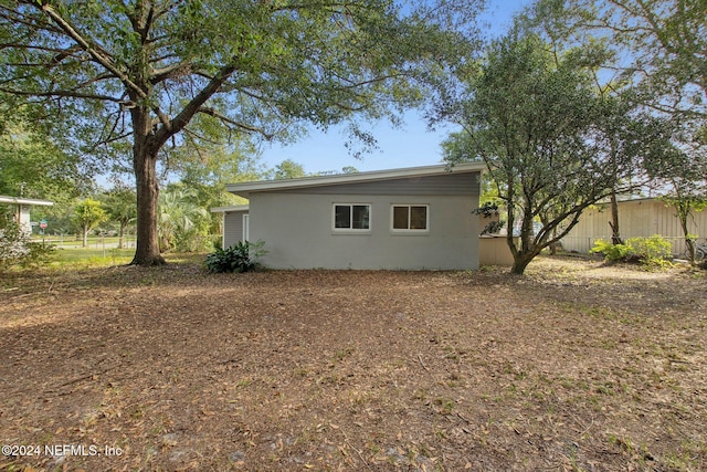 view of rear view of house