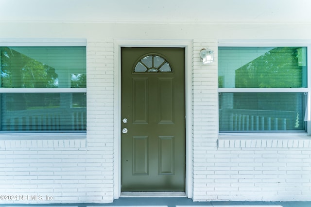 view of property entrance