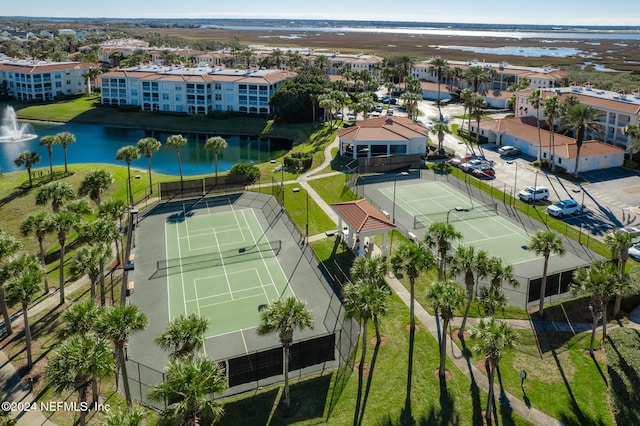 415 N Ocean Grande Dr Unit 102, Ponte Vedra Beach, FL 32082 - aerial view with a water view