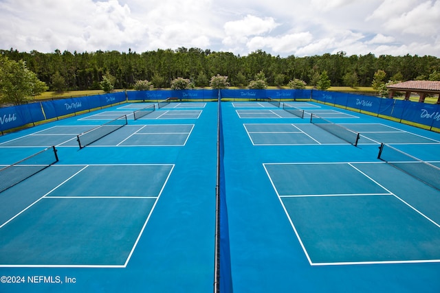 272 Hammocks Landing Dr, Ponte Vedra, FL 32081 - view of sport court featuring fence and community basketball court
