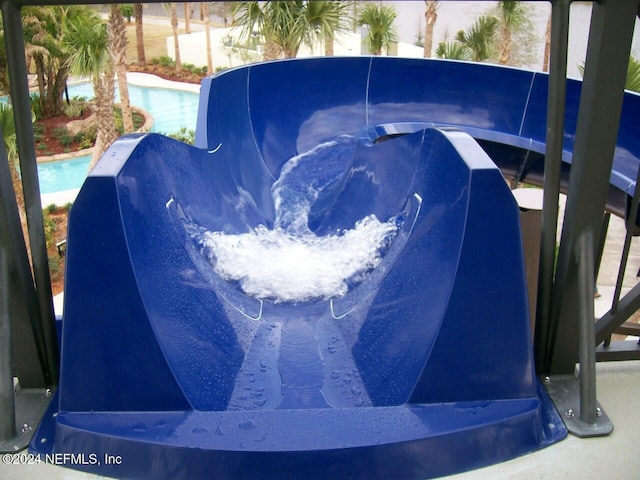 272 Hammocks Landing Dr, Ponte Vedra, FL 32081 - view of swimming pool with an infinity pool