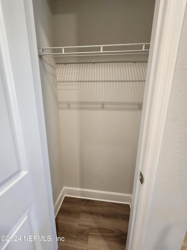 view of closet