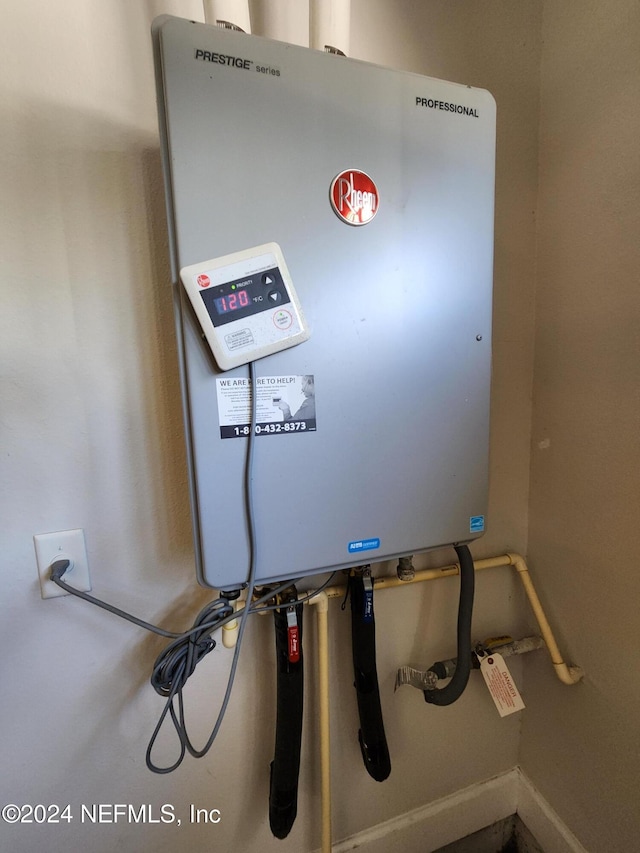 utilities with water heater