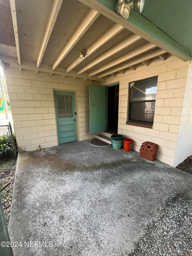 exterior space with a patio area