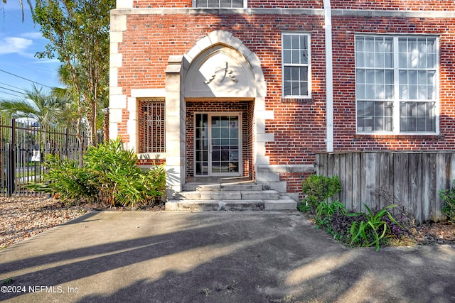 view of property entrance