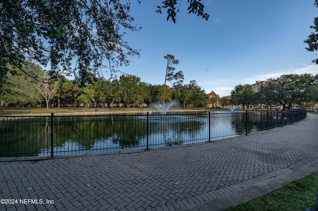 property view of water