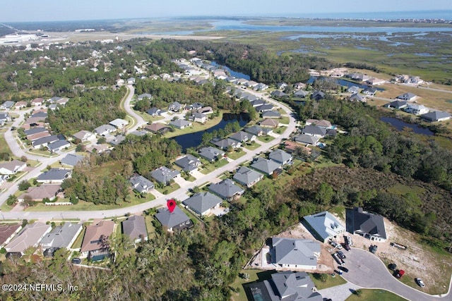 136 Pescado Dr, Saint Augustine, FL 32095 - view of property location with nearby suburban area and a large body of water