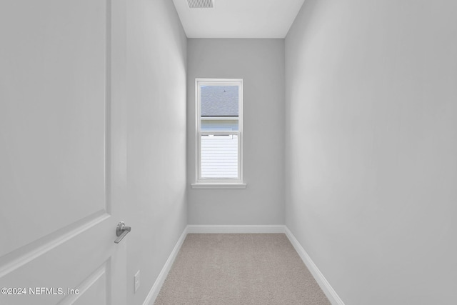 empty room with carpet floors