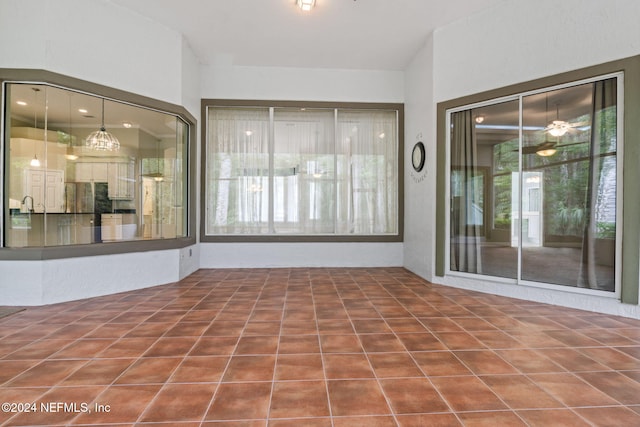 interior space with a wealth of natural light