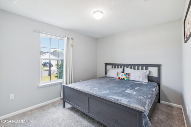 bedroom featuring carpet floors