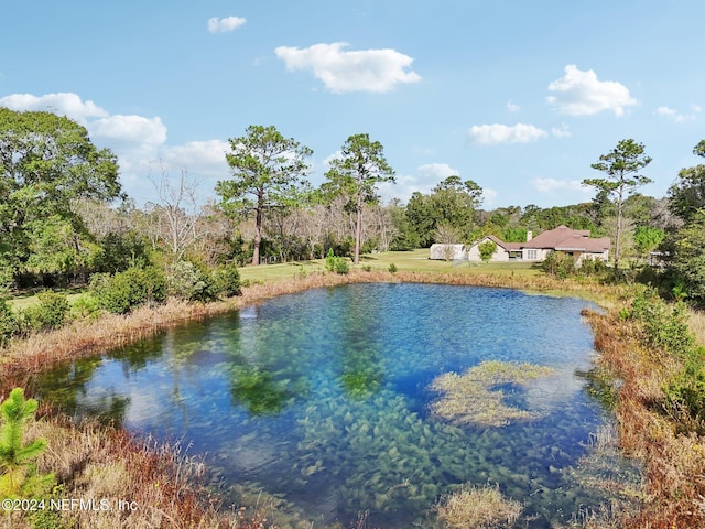 property view of water