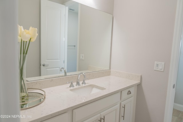 95 Caribbean Pl, Saint Johns, FL 32259 - bathroom featuring baseboards and vanity