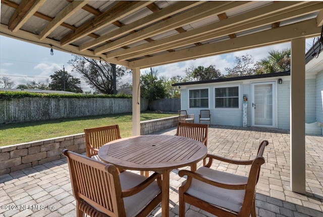 view of patio / terrace