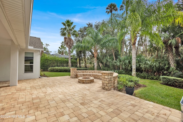 view of patio