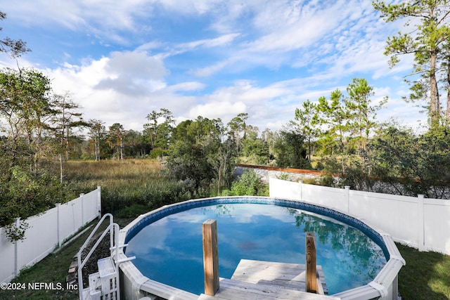 view of swimming pool